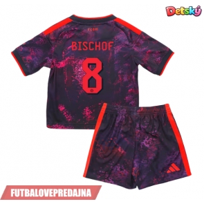 Lacne Dětský Futbalové dres Bayern Munich Tom Bischof #8 2026-27 Krátky Rukáv - Tretina (+ trenírky)